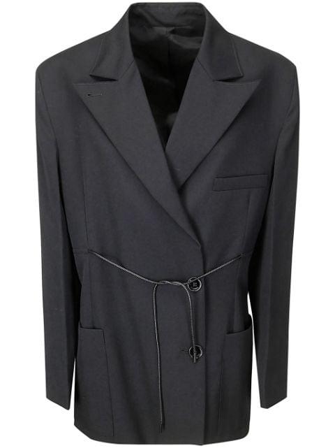 drawstring waist blazer by LANVIN