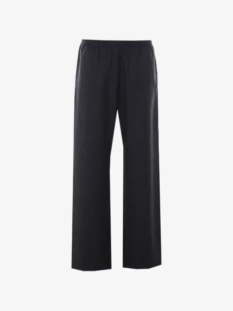 elasticated-waist wool trousers by LANVIN