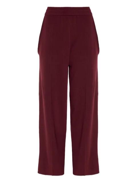 elasticated-waistband wool-blend trousers by LANVIN