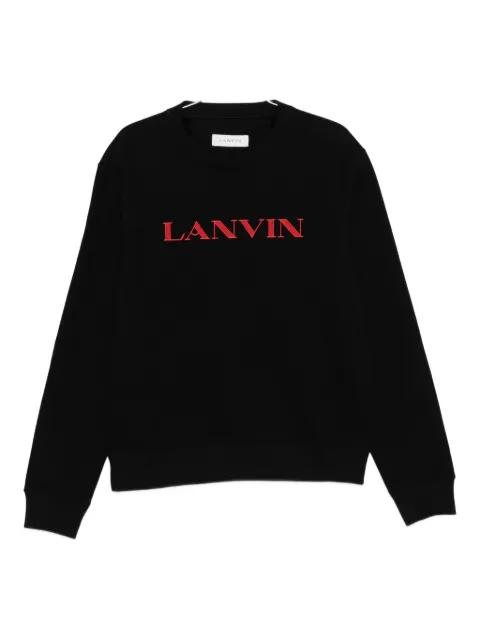 embroidered-logo sweatshirt by LANVIN