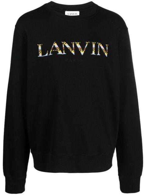 embroidered-logo sweatshirt by LANVIN