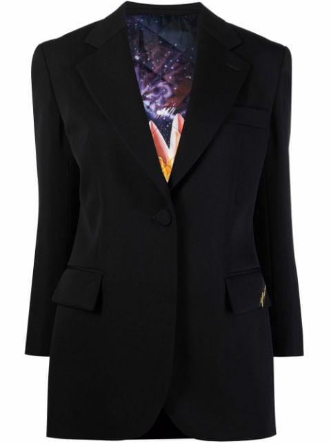fitted single-breasted jacket by LANVIN