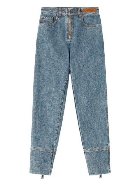 five-pockets zip jeans by LANVIN