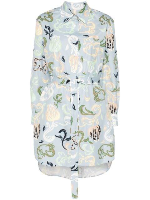 floral-print mini dress by LANVIN