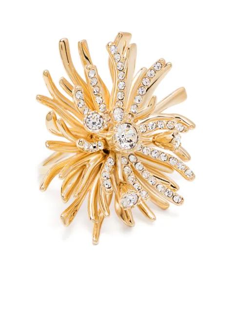 flower-detailed ring by LANVIN