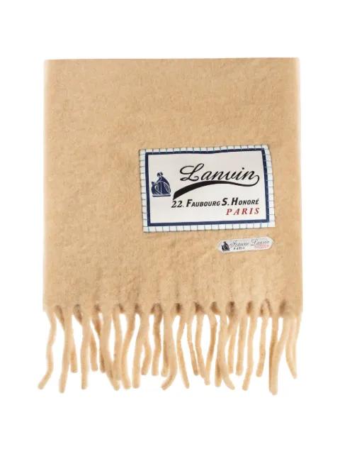 fringed scarf by LANVIN