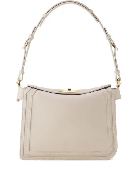 geometric lock shoulder bag by LANVIN