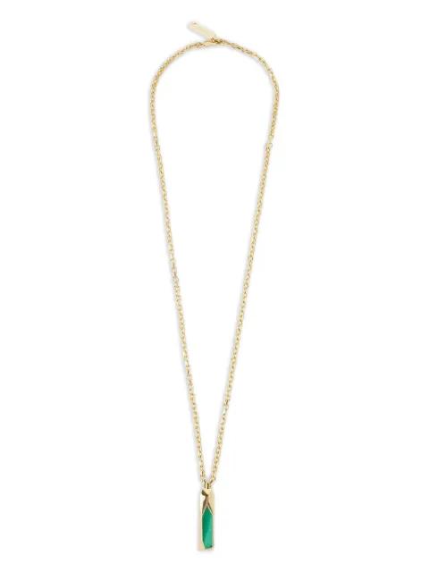 geometric pendant necklace by LANVIN