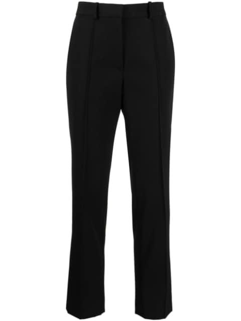 high-rise straight-leg trousers by LANVIN