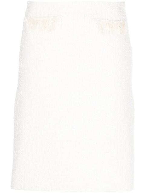 high-waisted straight skirt by LANVIN