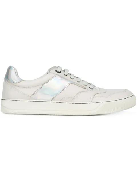 iridescent panel sneakers by LANVIN