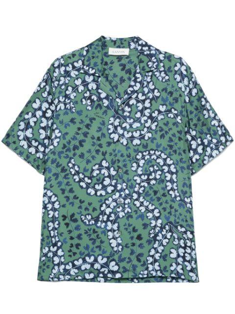 leaf shirt by LANVIN