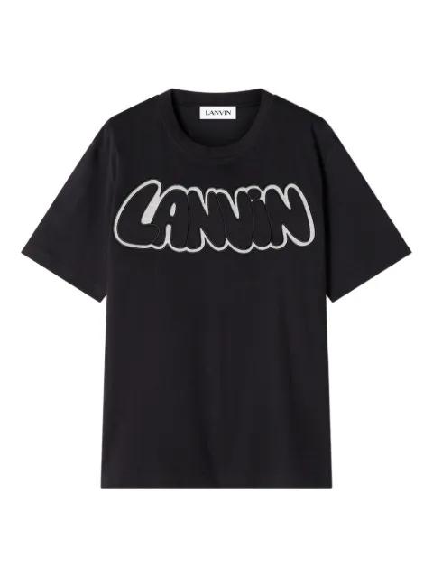 logo-appliqué T-Shirt by LANVIN