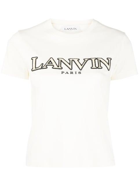 logo-patch T-shirt by LANVIN