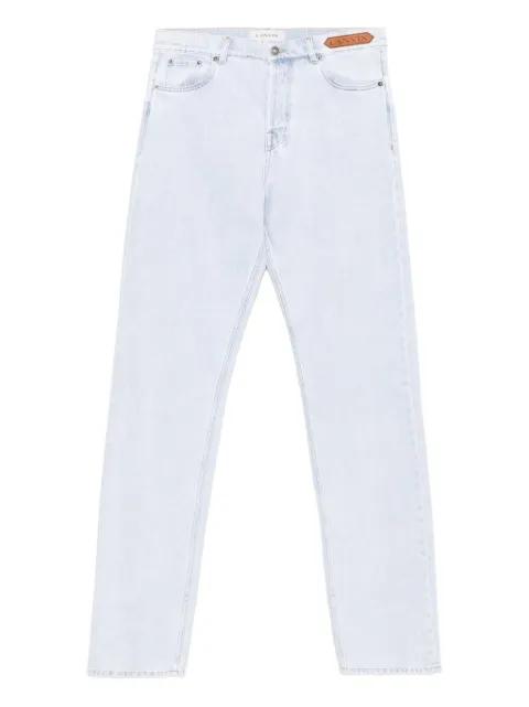 logo-patch jeans by LANVIN