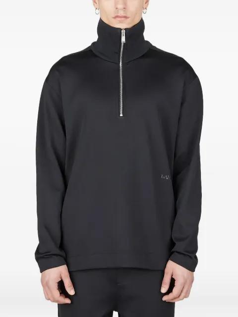 logo-print sweatshirt by LANVIN