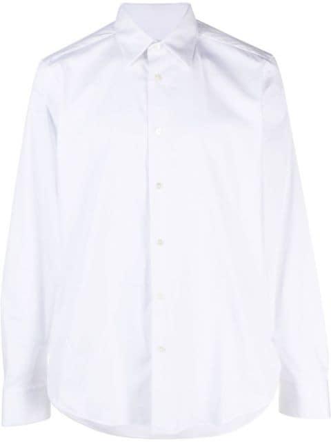 long-sleeve slim-cut shirt by LANVIN