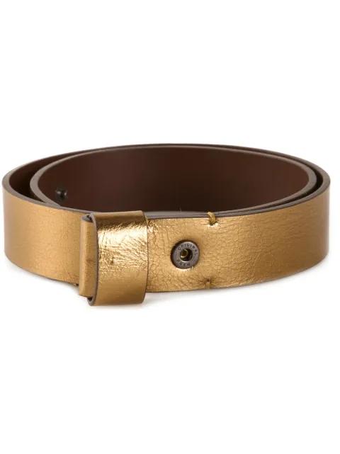 metallic belt by LANVIN