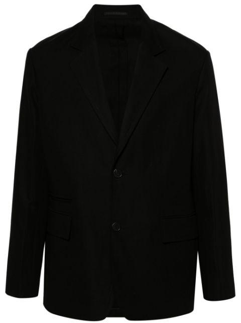 notched-lapels single-breasted blazer by LANVIN