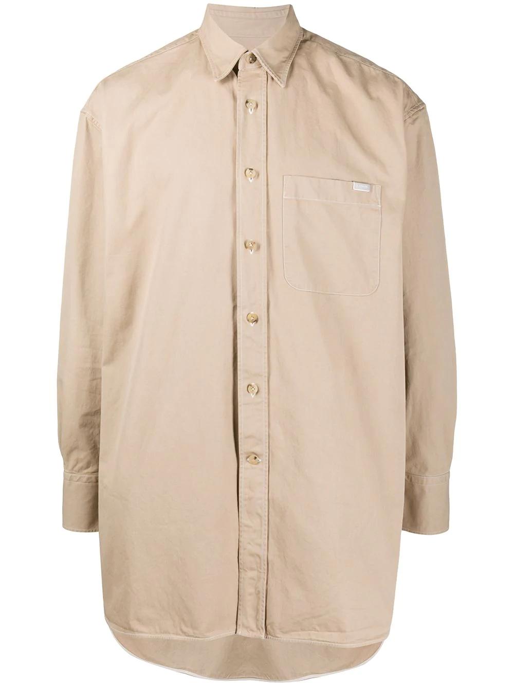 oversized long sleeve shirt by LANVIN