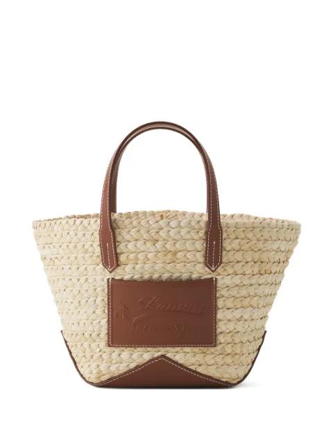 panel tote bag by LANVIN