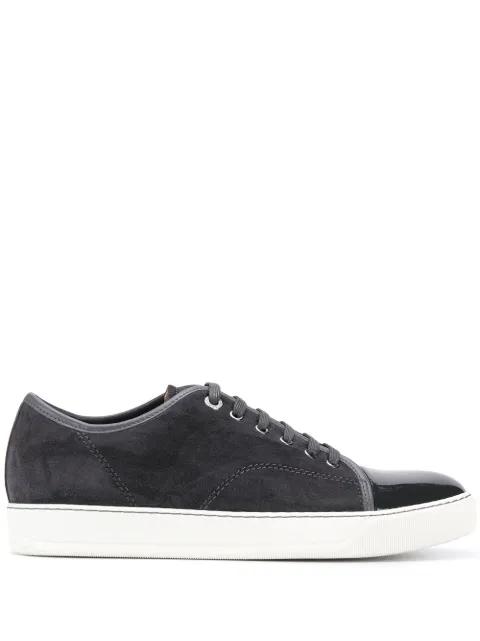 patent toe sneakers by LANVIN