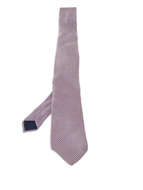 patterned silk tie by LANVIN 