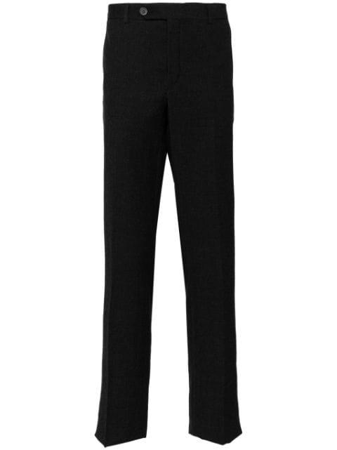 pressed-crease wool tailored trousers by LANVIN