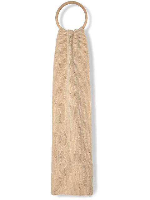 ribbed scarf by LANVIN