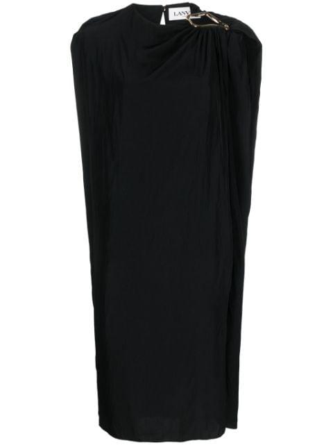 ring-detail midi dress by LANVIN