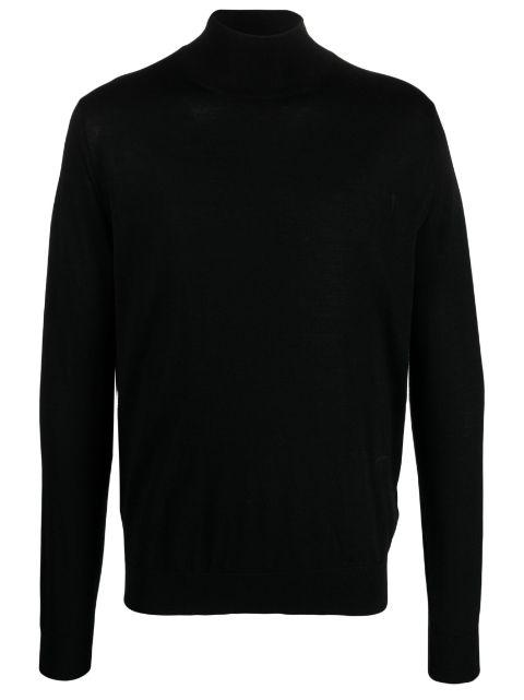 roll neck wool-blend jumper by LANVIN