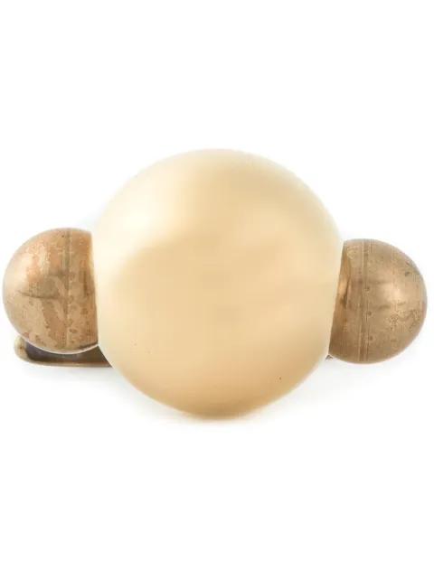round shape double ring by LANVIN