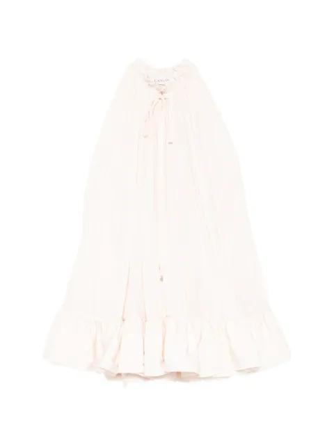 ruffled mini dress by LANVIN