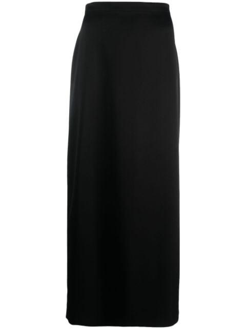 satin midi skirt by LANVIN