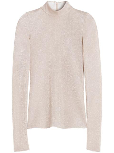 shiny top by LANVIN