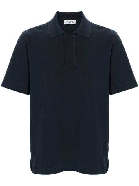 short-sleeve cotton polo shirt by LANVIN