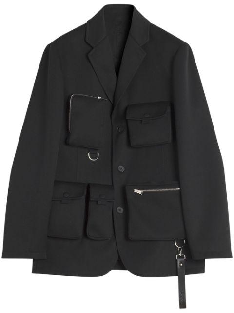single-breasted blazer by LANVIN
