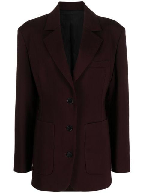 single-breasted blazer by LANVIN