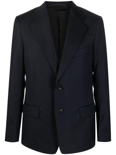 single-breasted button-fastening blazer by LANVIN
