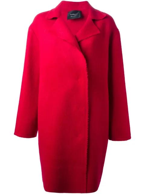 single breasted coat by LANVIN