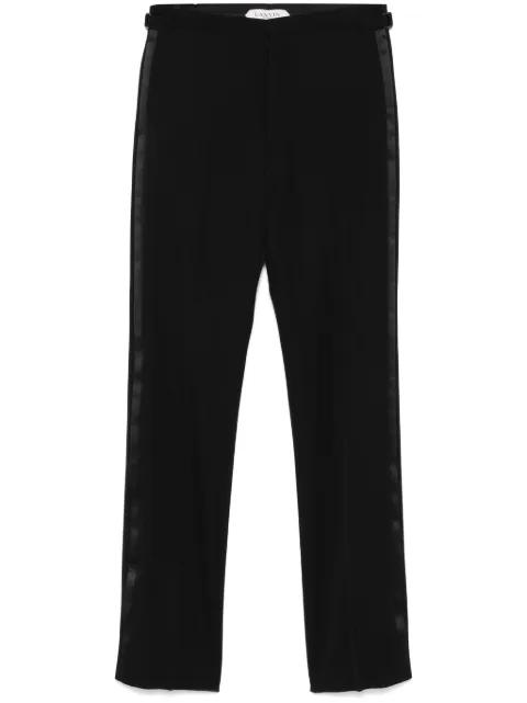 stripe-detailed trousers by LANVIN