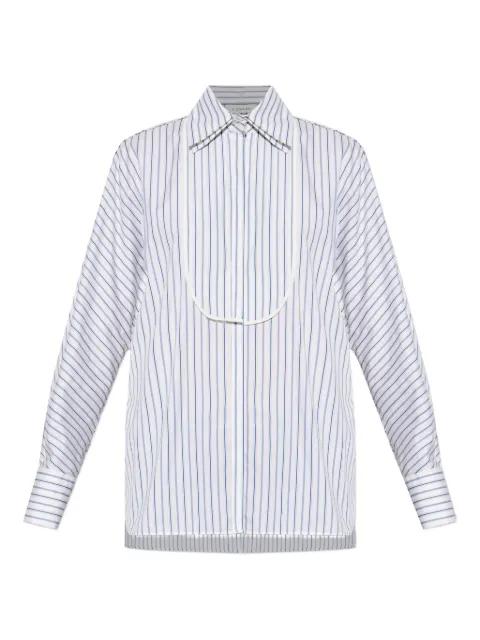 striped collared shirt by LANVIN