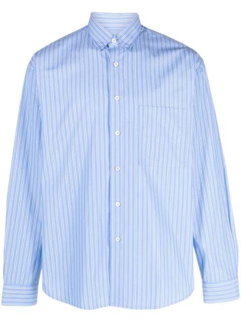 striped long-sleeve shirt by LANVIN