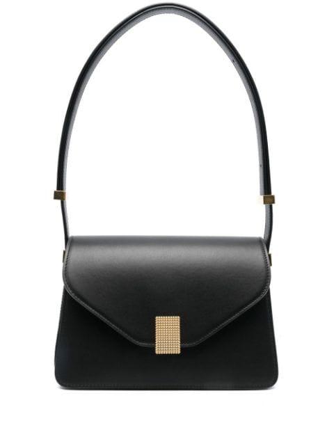 studded leather shoulder bag by LANVIN