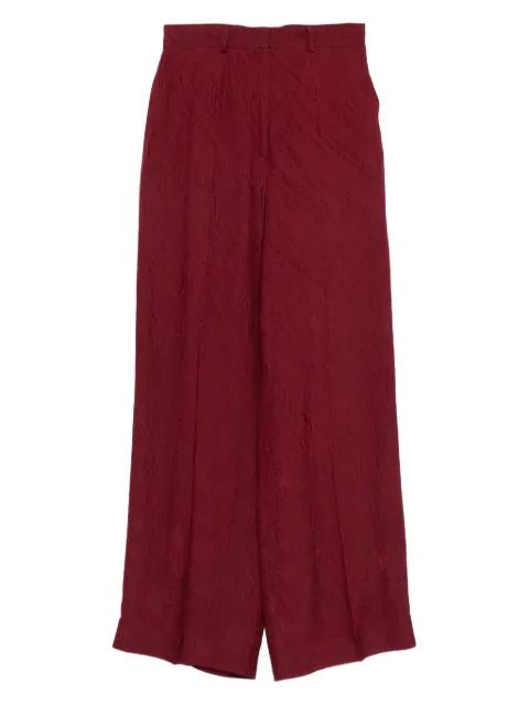 textured trousers by LANVIN