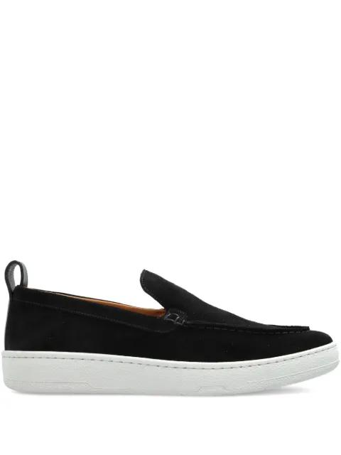 topstitched pull-tab sneakers by LANVIN