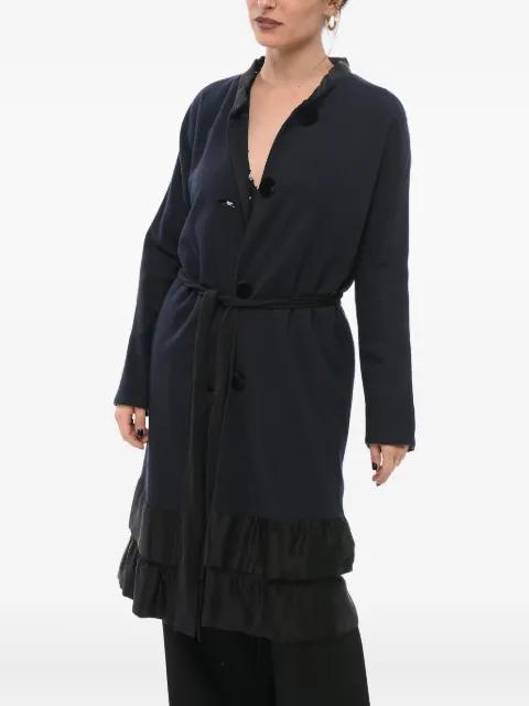 wool belted coat by LANVIN
