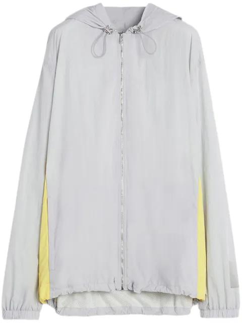 x Future two-tone zip-up hoodie by LANVIN