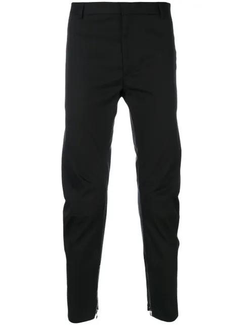 zip cuff trousers by LANVIN
