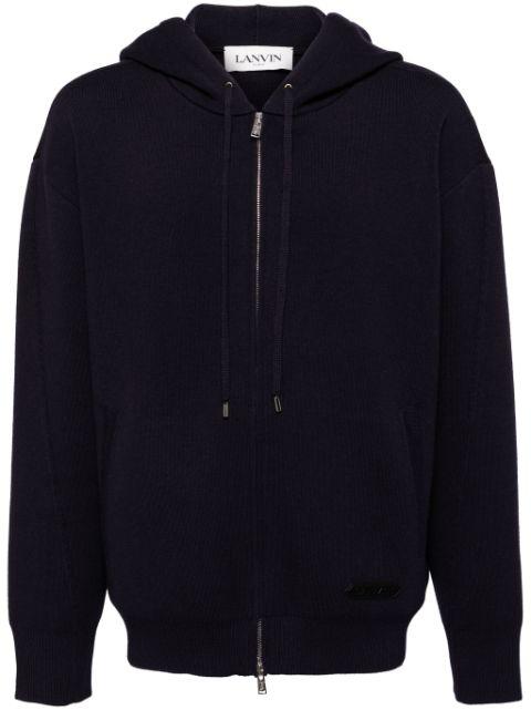 zip up hoodie by LANVIN